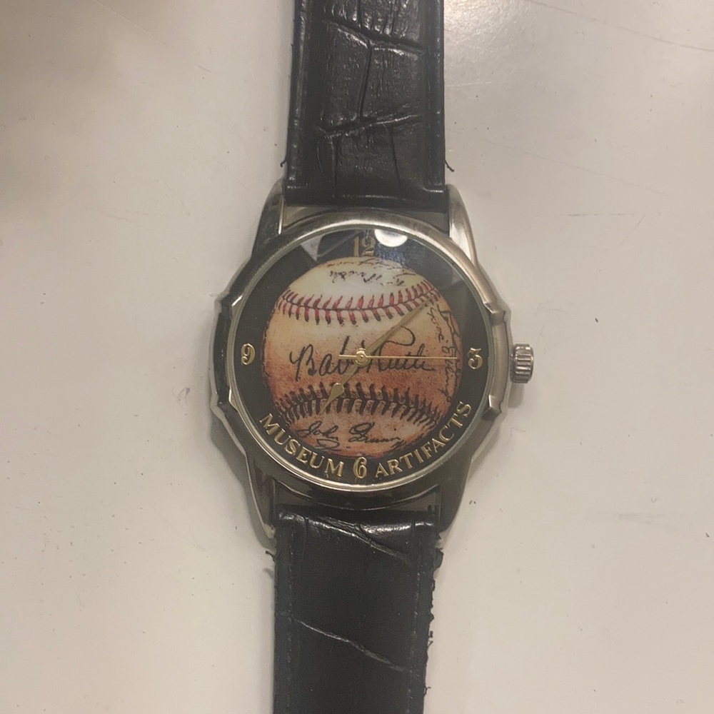 NEW ❗MEN Authentic autographed Babe Ruth Watch⚾️⌚️ great Christmas gift